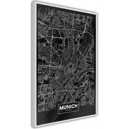 Αφίσα - City Map: Munich (Dark)