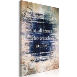 Table - Not All Those Who Wander Are Lost (1 Part) Vertical