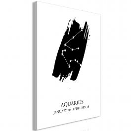 Table - Zodiac Signs: Aquarius (1 Part) Vertical