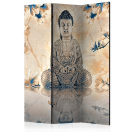 3-partition divider - Buddha of Prosperity [Room Dividers]