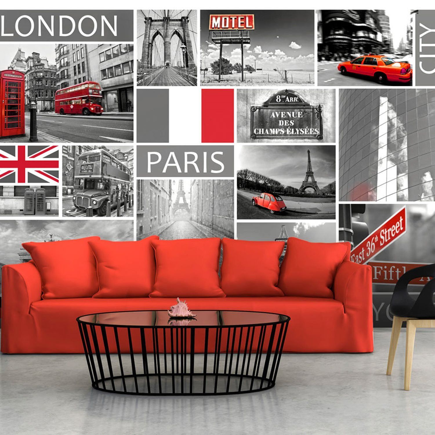 Wallpaper - London, Paris, Berlin, New York 