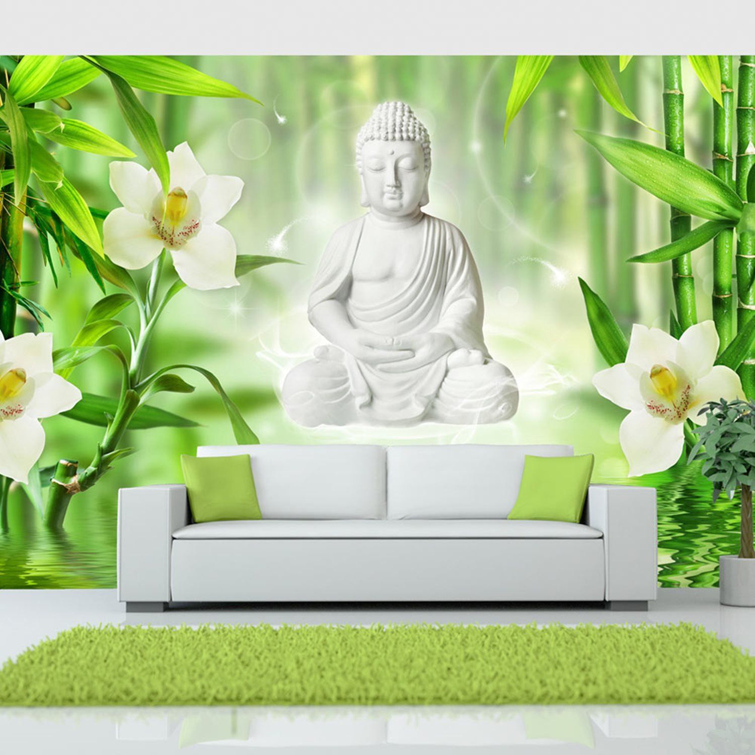 Wallpaper - Buddha and nature 