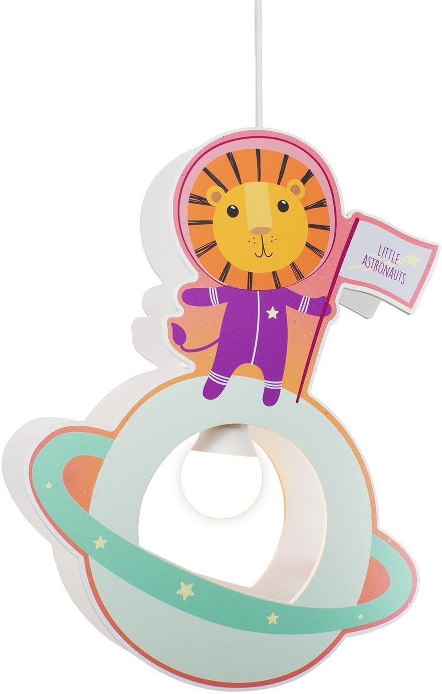 PoliHome Κρεμαστό φωτιστικό οροφής Elobra Little Astronauts Lion