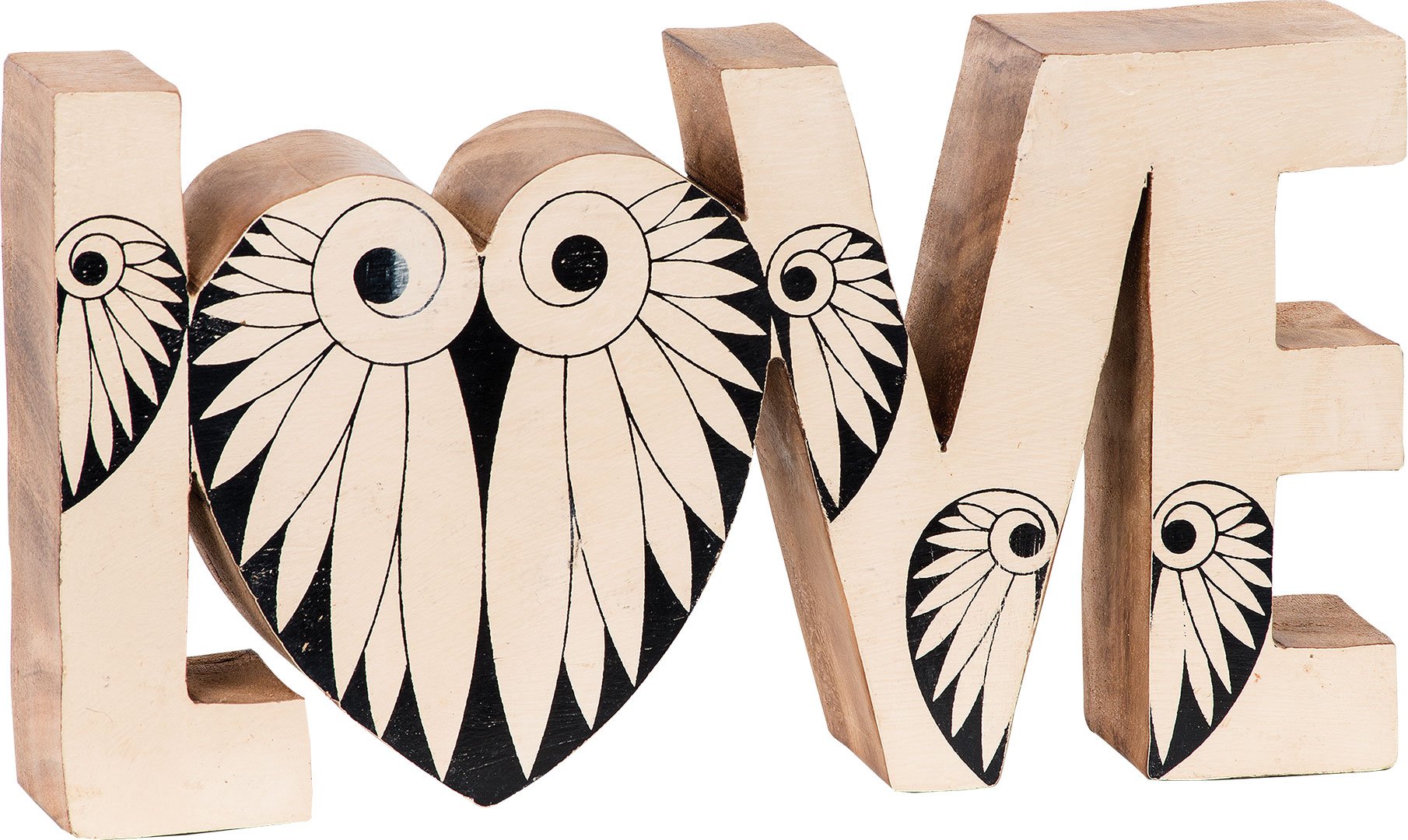 PoliHome Διακοσμητικό Love Figurine White