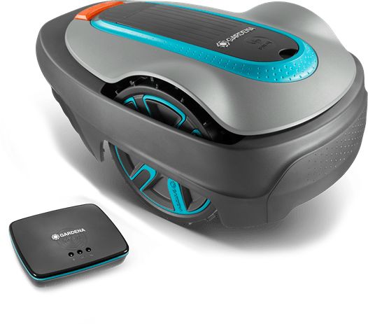 Ρομποτική χλοοκοπτική μηχανή Gardena Sileno City 250 smart σετ με Router