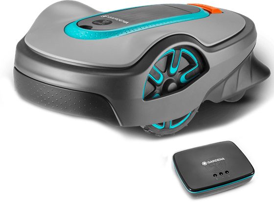 Ρομποτική χλοοκοπτική μηχανή Gardena Sileno City 1000 smart σετ με Router