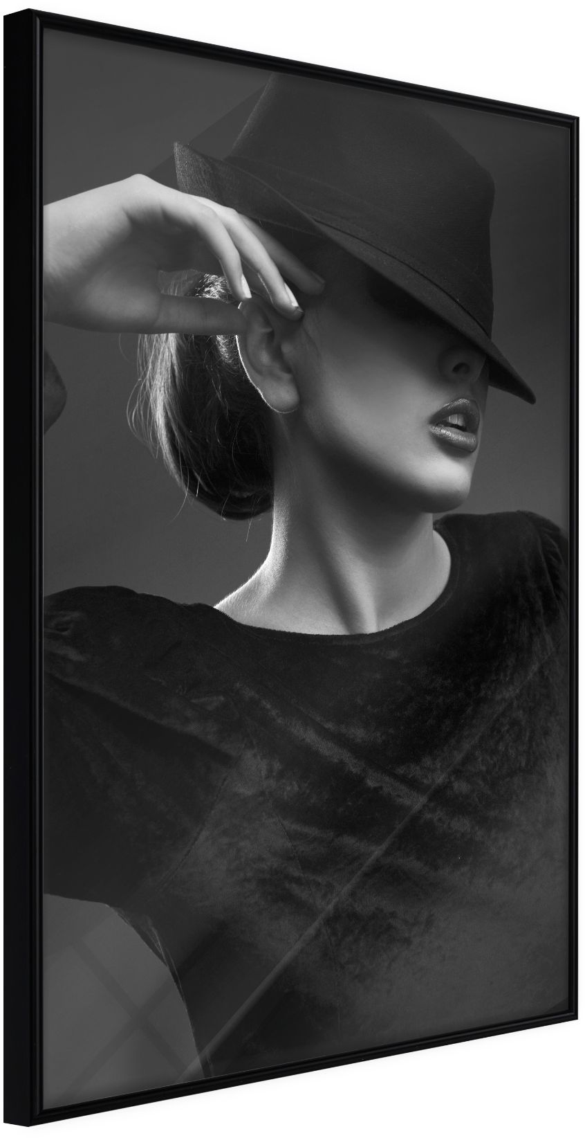 PoliHome Αφίσα - Coquette - 40x60 - Μαύρο - Χωρίς πασπαρτού