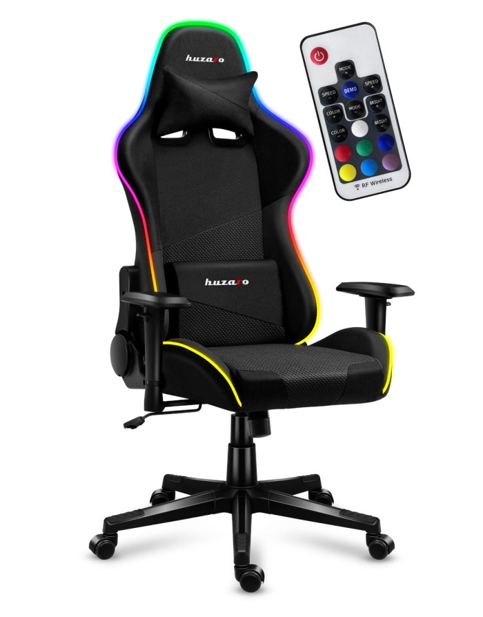 PoliHome Καρέκλα Gaming Huzaro Force 6.2 Mesh RGB