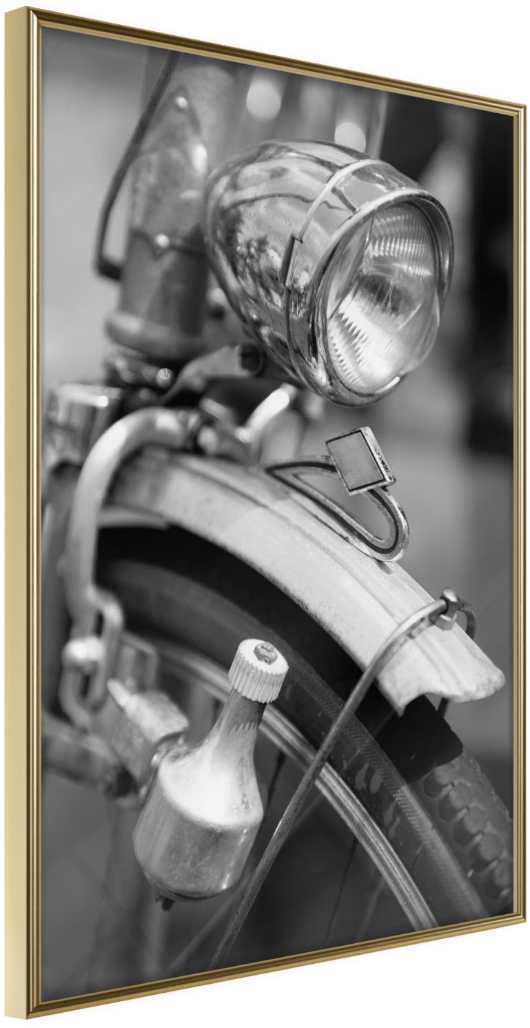 PoliHome Αφίσα - Lamp and Dynamo - 20x30 - Χρυσό - Χωρίς πασπαρτού