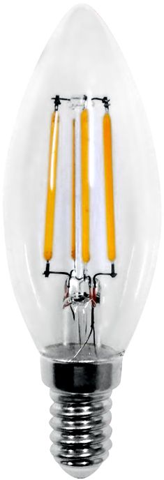 Λαμπτήρας LED Filament InLight E14 C35 6W 2700K