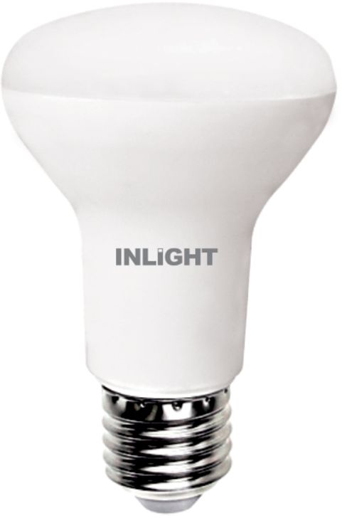 Λαμπτήρας LED InLight E27 R63 8W 6500K