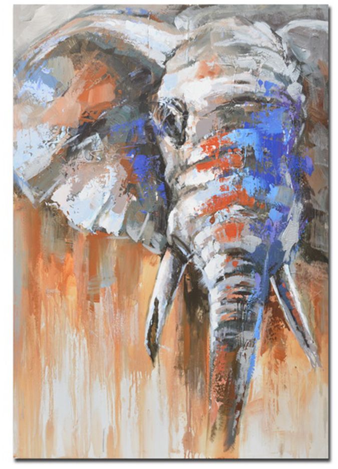 Πίνακας Elefant in color