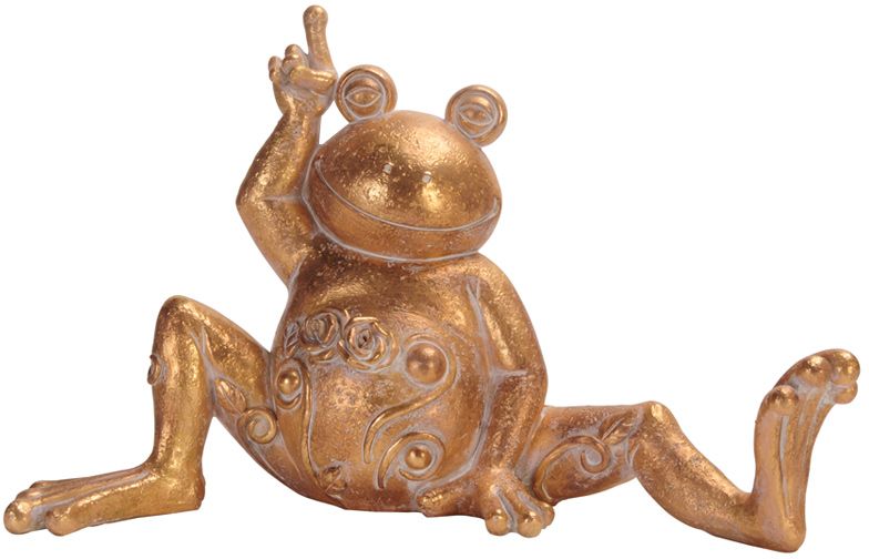 Deco βάτραχος Yoga Frog 2