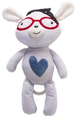 Λούτρινο κουκλάκι Kikka Boo Blue Heart