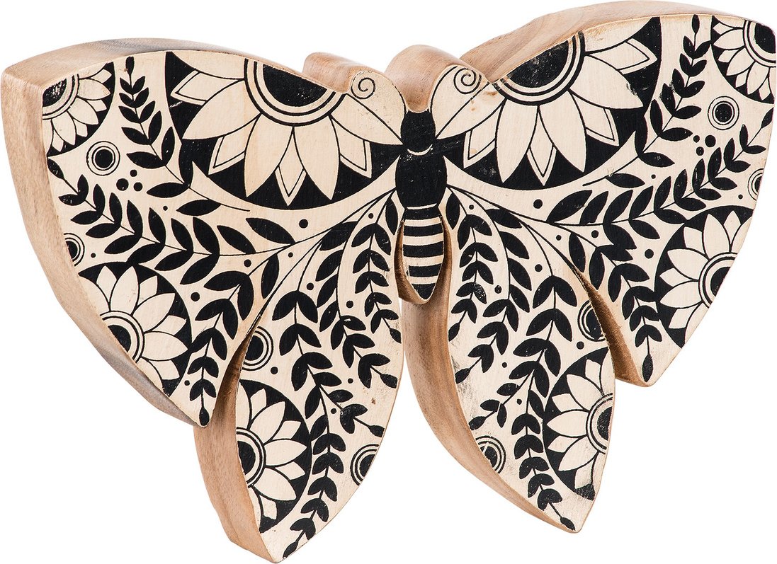 Φιγούρα διακόσμησης Butterfly White