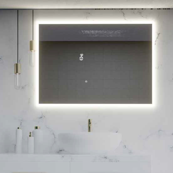 Καθρέφτης μπάνιου με φωτισμό Led Miletos Karag