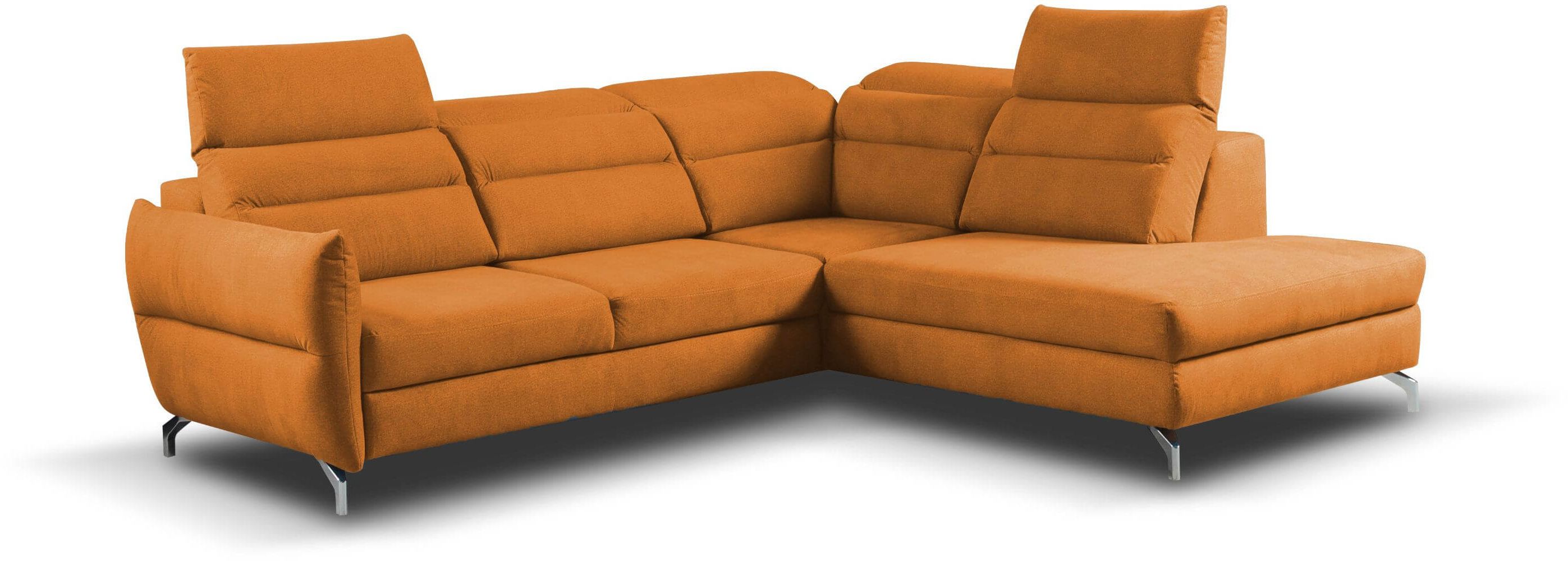 PoliHome Γωνιακός καναπές Dalle-Αριστερή-Portokali