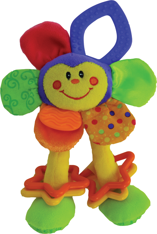Βρεφικό Παιχνίδι Bebe Stars Flower Chewy