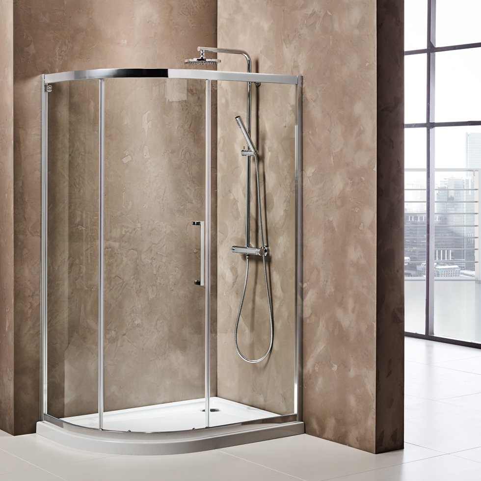 Καμπίνα ντουσιέρας 70×90 Devon Primus Plus Offset Quadrant QR