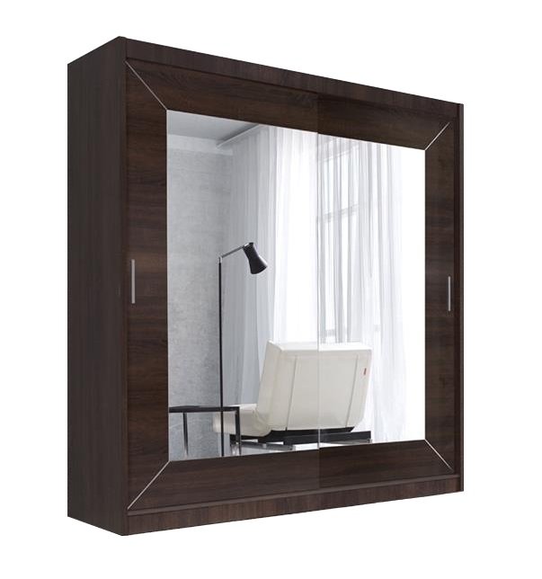 Ντουλάπα Συρόμενη Vita-180φ 60β 215ψ-Wenge