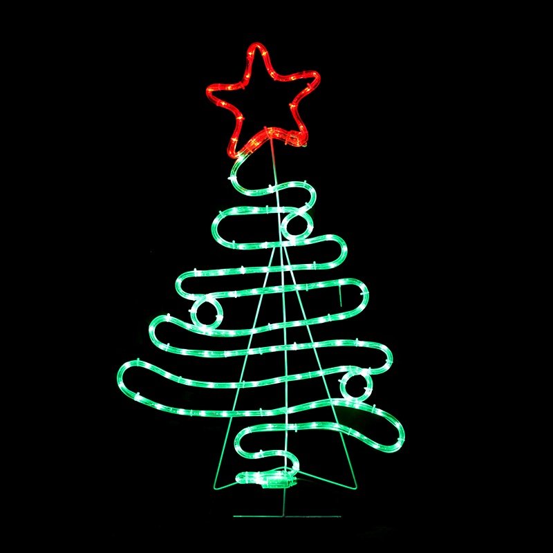Φωτοσωλήνας με σχέδιο Christmas tree LED