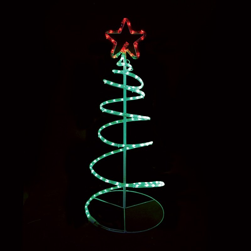 Φωτοσωλήνας με σχέδιο Spiral tree LED