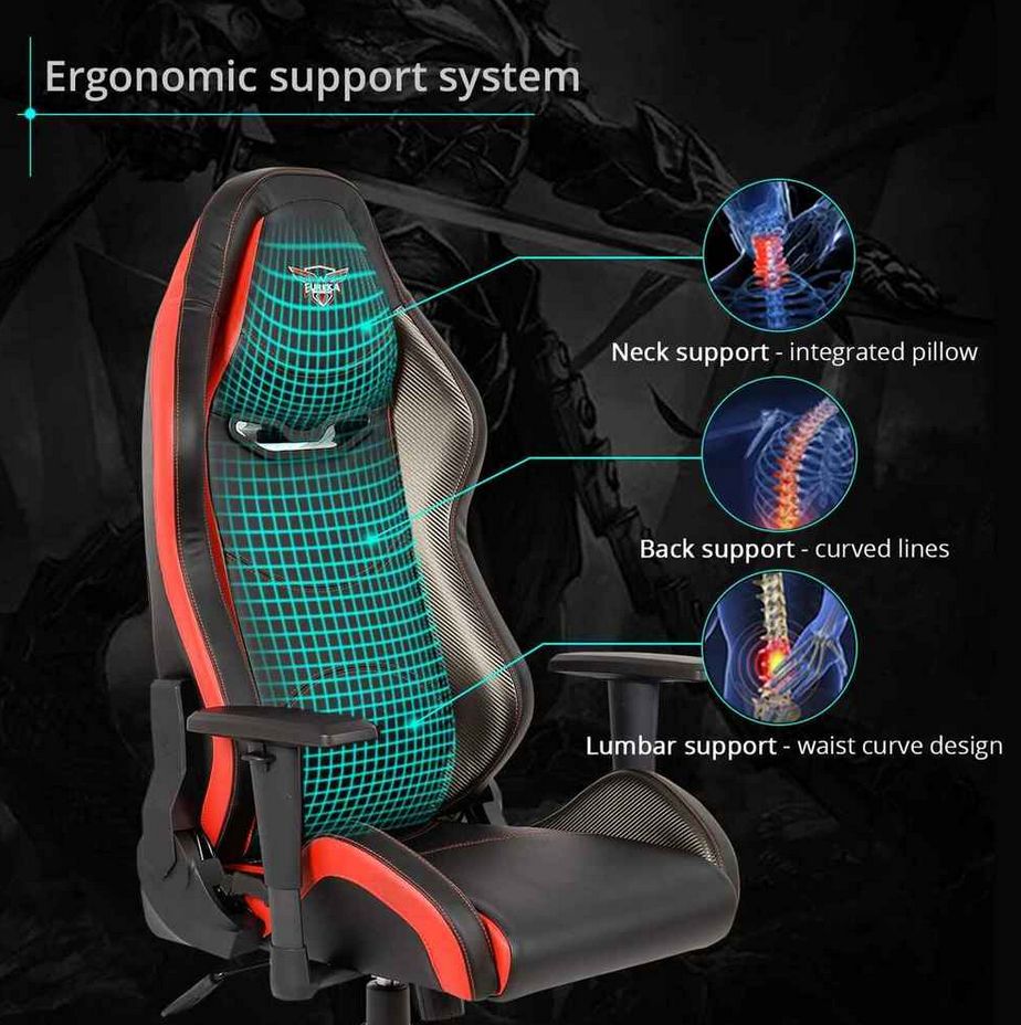 Gaming Καρέκλα - Eureka Ergonomic® ERK-GC-01 φωτογραφία