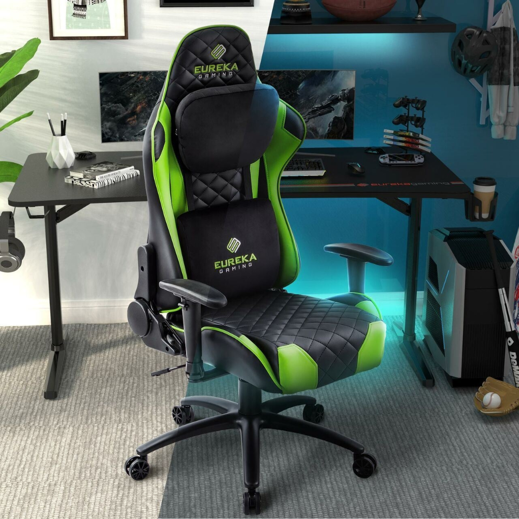 Gaming Καρέκλα - Eureka Ergonomic® ONEX-GX330-BG φωτογραφία
