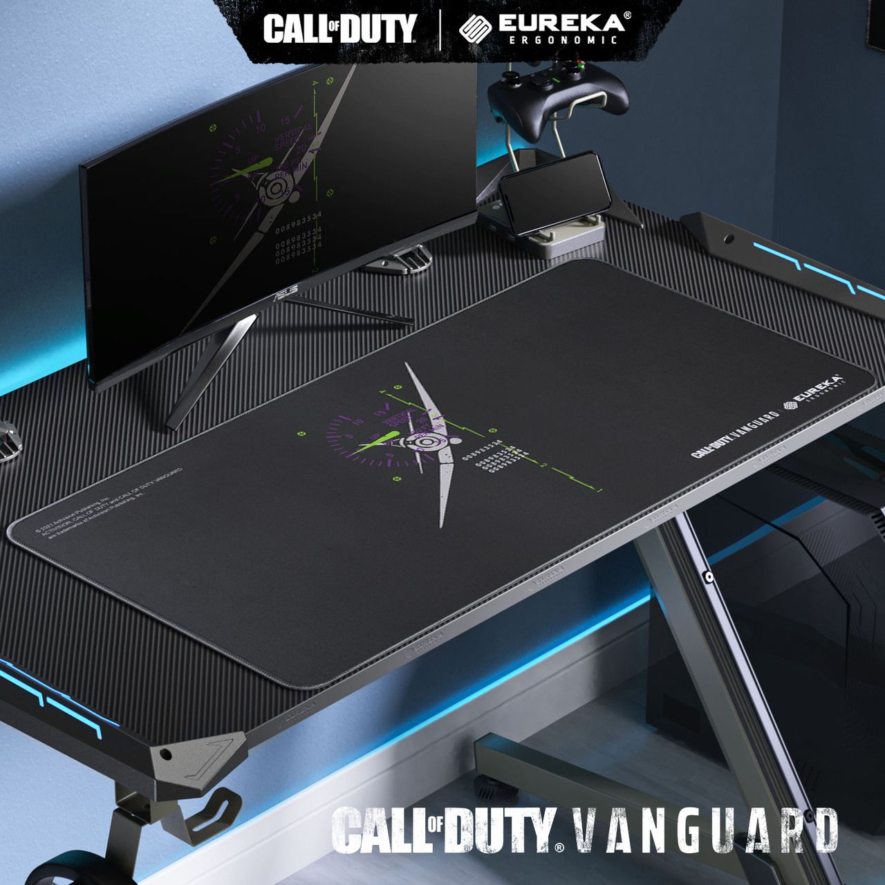 Gaming Mousepad - Eureka Ergonomic COD-MP06 φωτογραφία