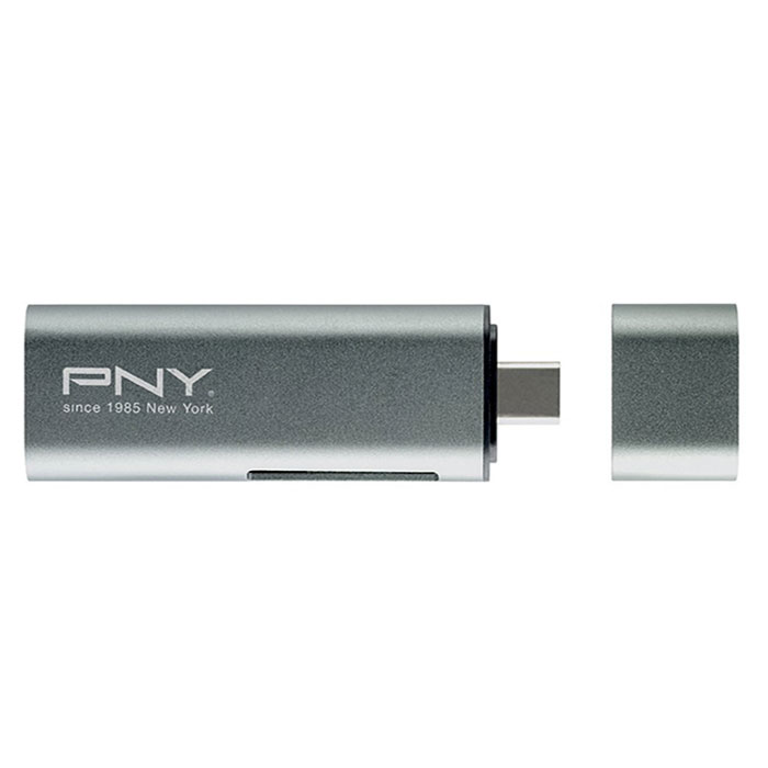 Card reader PNY R-TC-UA-3N1E01-RB micro SD SD φωτογραφία