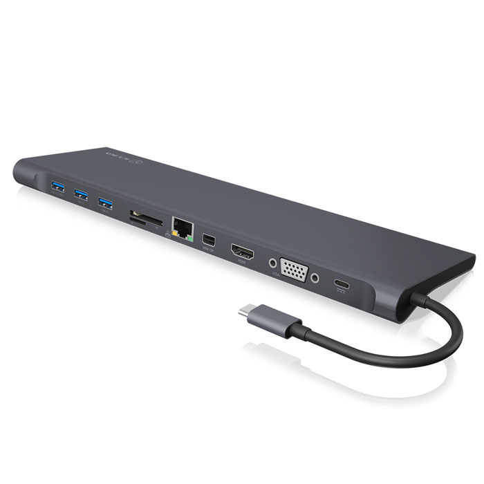 Docking Station 11 θυρών ICY BOX DK2102-C φωτογραφία