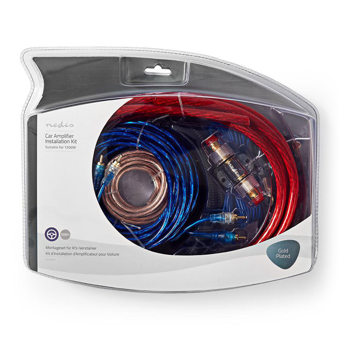 Kit εγκατάστασης ενισχυτή αυτοκινήτου Nedis CKIT920VA 1200W φωτογραφία