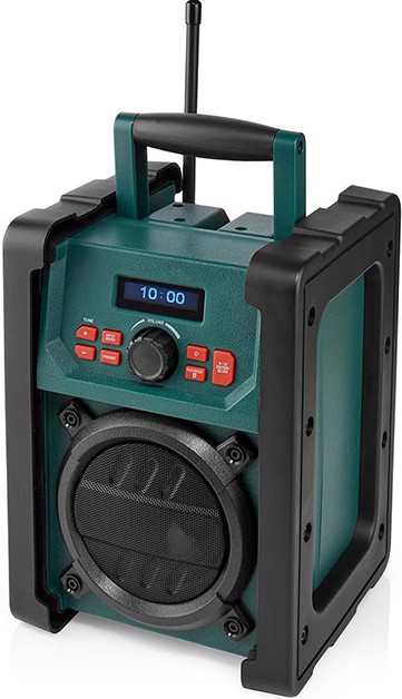 Φορητό ραδιόφωνο Nedis RDDB3100GN με Bluetooth φωτογραφία