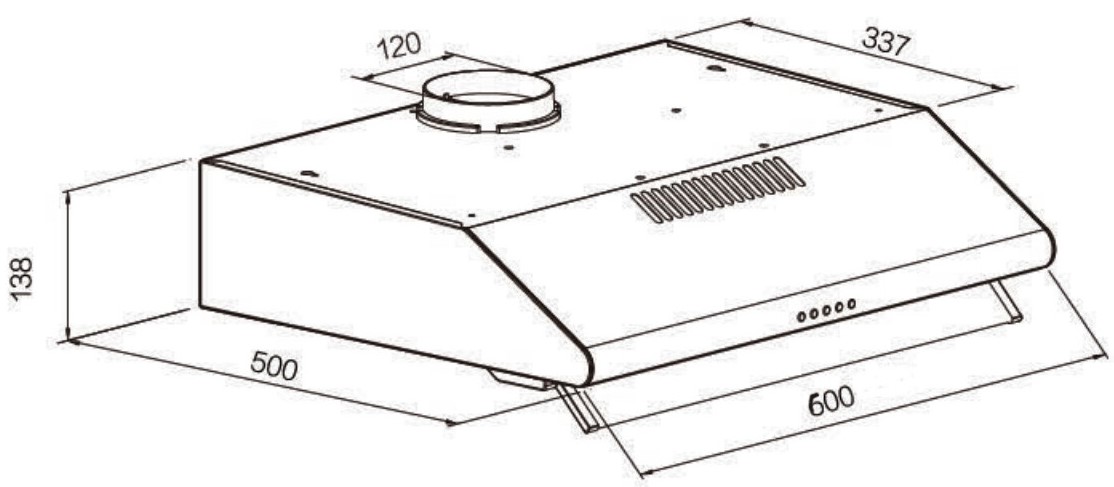 Απορροφητήρας Singer LIN602D Glass φωτογραφία