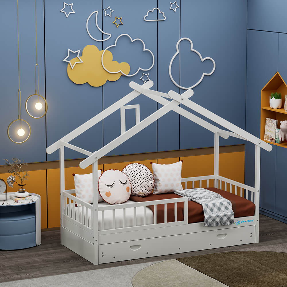 Κρεβάτι Moonlight Montessori Bebe Stars φωτογραφία