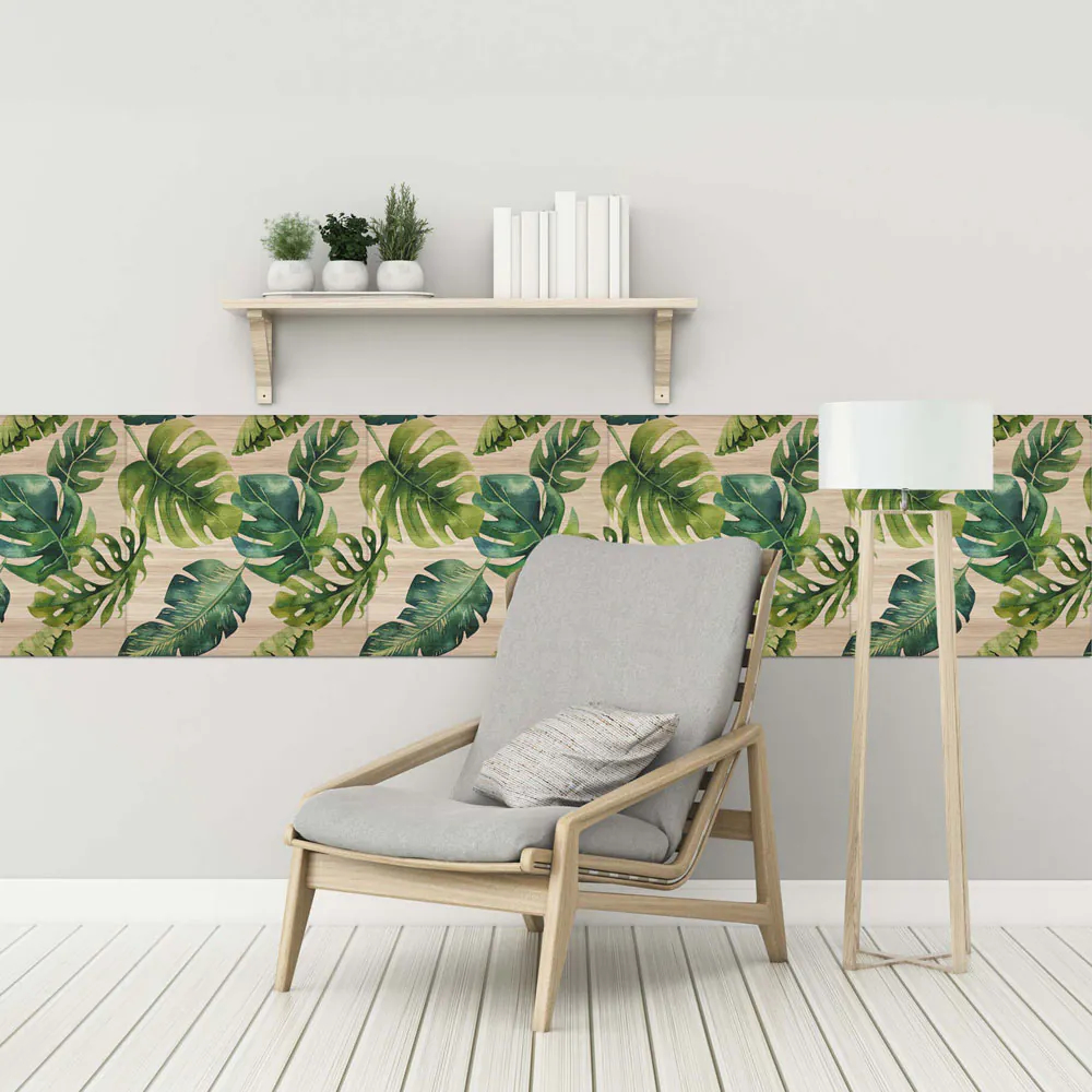 Διακοσμητικά πλακάκια τοίχου Wood Tropical φωτογραφία