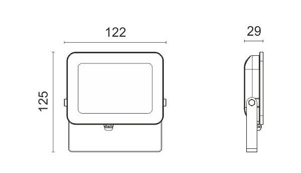 Προβολέας Slim LED 6233 φωτογραφία