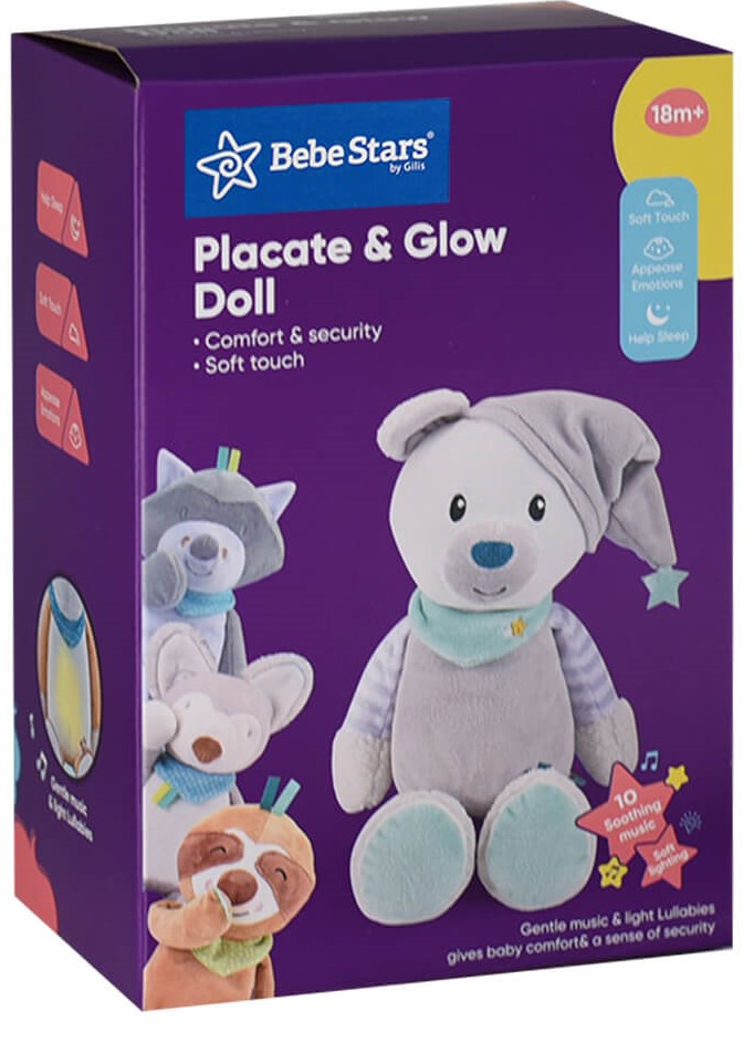 Φωτεινός Αγκαλίτσας Bear Bebe Stars φωτογραφία