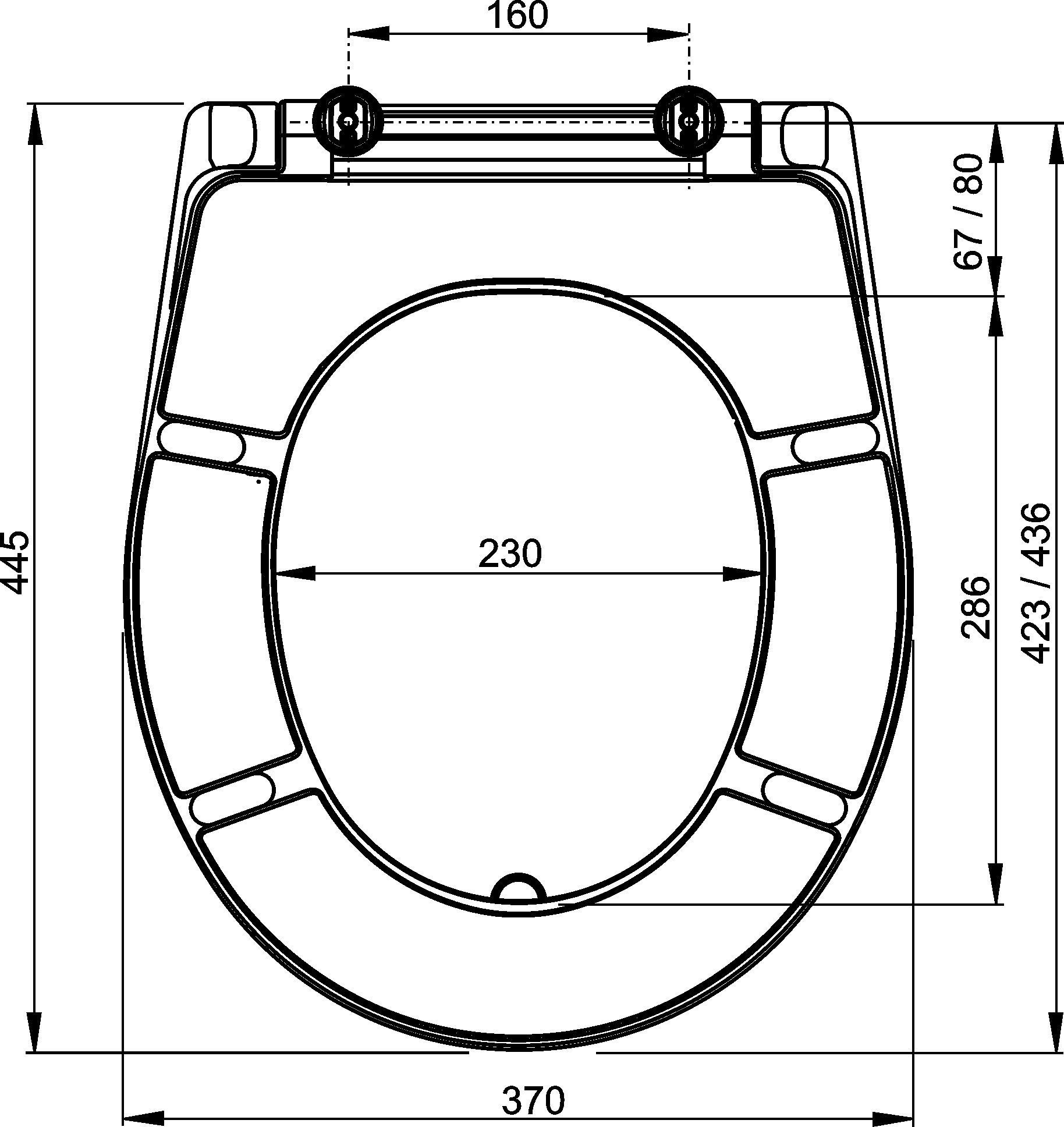 Κάλλυμα WC Duroplast Alca Plast Simple φωτογραφία