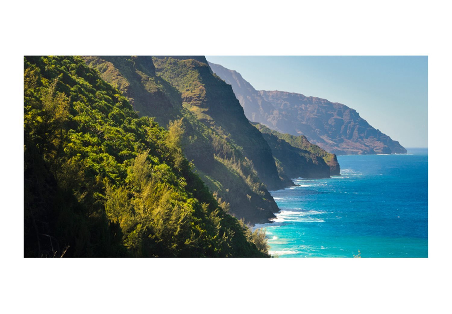 Ταπετσαρία XXL - Na Pali Coast, Kauai, Hawaii 550x270 φωτογραφία