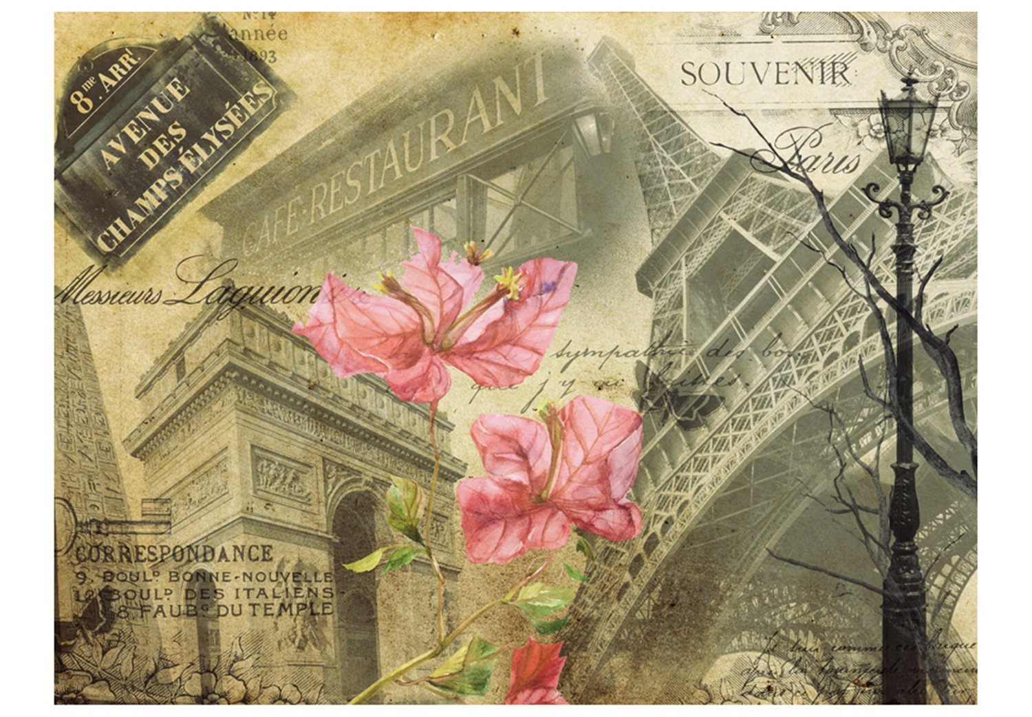 Φωτοταπετσαρία - Bonjour Paris! 250x193 φωτογραφία