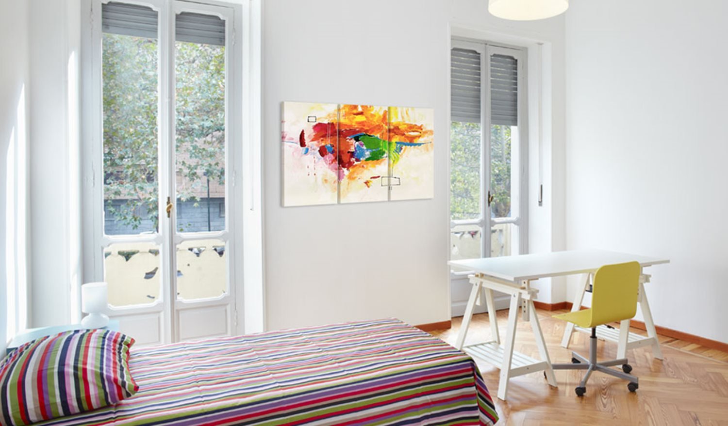 Χειροποίητα ζωγραφισμένος πίνακας - The parrot 120x80 φωτογραφία