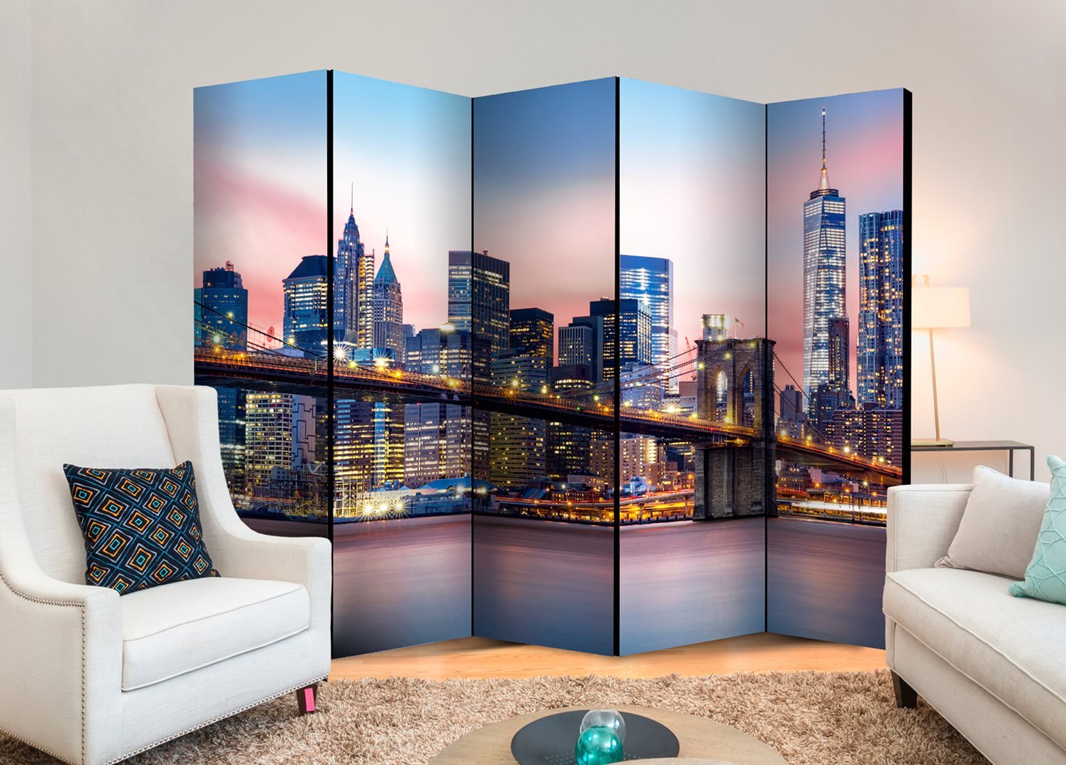 Διαχωριστικό με 5 τμήματα - City of Dreams II [Room Dividers] 225x172 φωτογραφία