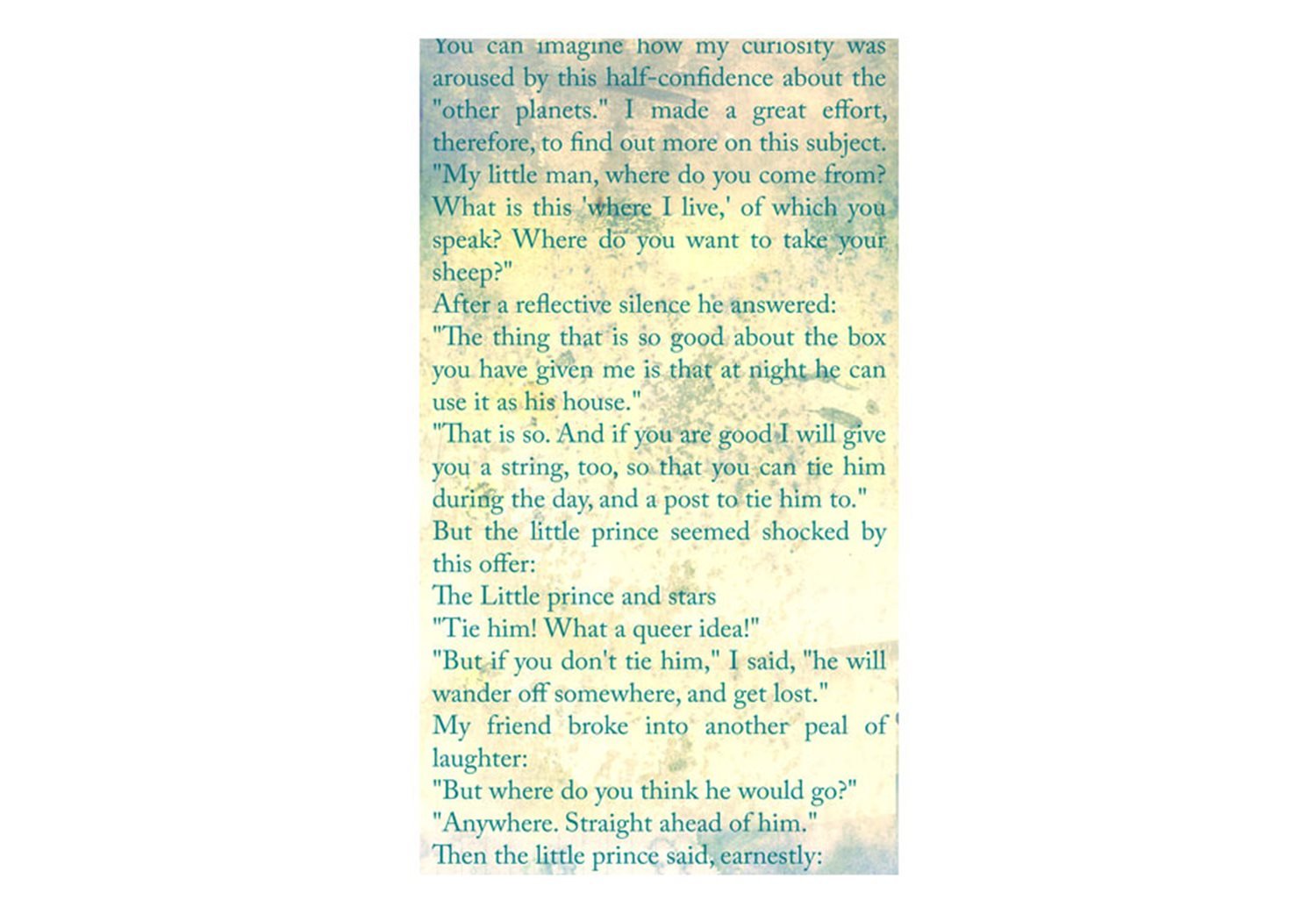 Φωτοταπετσαρία - The Little Prince - Tales Of Life 50x1000 φωτογραφία