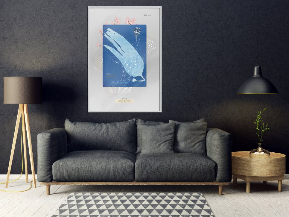 Αφίσα - Alga Cyanotype - 40x60 - Χρυσό - Χωρίς πασπαρτού φωτογραφία