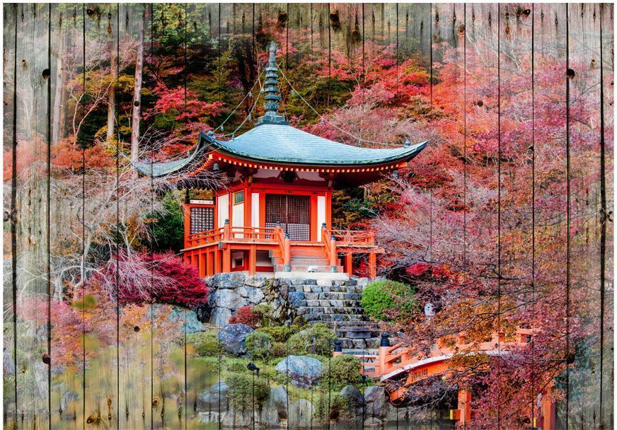 Αυτοκόλλητη φωτοταπετσαρία - Autumnal Japan φωτογραφία