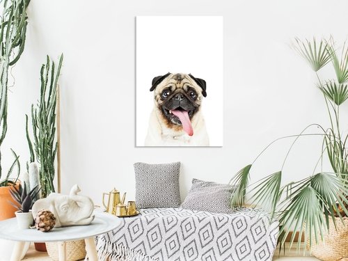 Πίνακας - Pug (1 Part) Vertical - 40x60 φωτογραφία