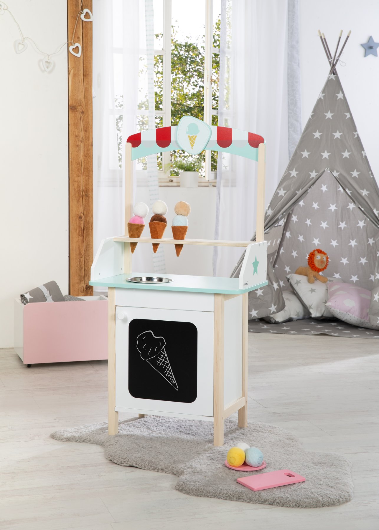 Παιδικό Stand Ice Cream Shop φωτογραφία