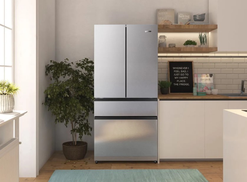 Ψυγειοκαταψύκτης Ντουλάπα 181 Gorenje NRM8181UX φωτογραφία