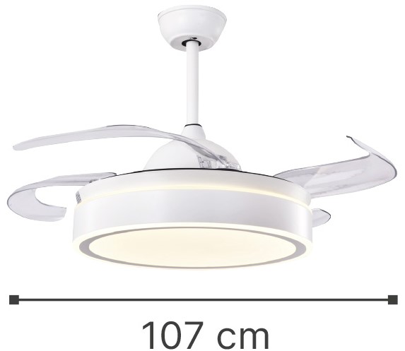 Φωτιστικό ανεμιστήρας Peyto Inlight 102000310 φωτογραφία